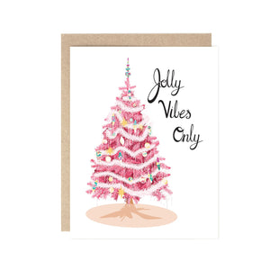 Jolly Vibes Only Card
