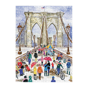 Michael Storrings Brooklyn Bridge 1000-Piece Jigsaw Puzzle