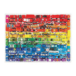 Load image into Gallery viewer, Rainbow Toy Cars 1000-Piece Jigsaw Puzzle
